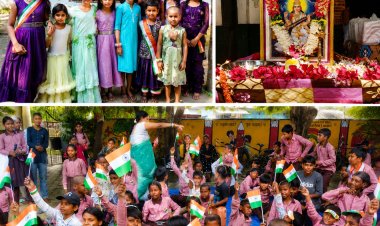 परिषदीय विद्यालयों और केजीबीवी में गूंजा ‘भारत माता की जय’