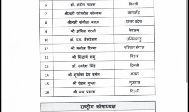 भाजपा की नई राष्ट्रीय टीम में अनुभव, युवा ऊर्जा और सामाजिक समावेश का संतुलन