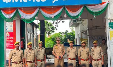 गिरोह के चार चाेर गिरफ्तार, कटर मशीन समेत अन्य सामान बरामद