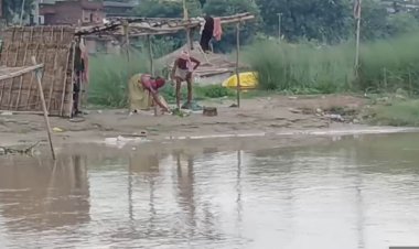 कानपुर में बढ़ा गंगा का जलस्तर, बैराज पर चेतावनी स्तर के करीब पहुंचा