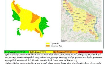 प्रयागराज समेत कई जिलों में गरज-चमक के साथ बारिश का अलर्ट