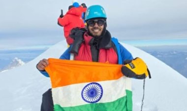 मऊ के अनंत ने माउंट कुन पर फहराया तिरंगा, अब एवरेस्ट की तैयारी