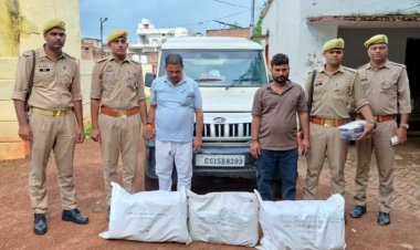 चोरी की बोलेरो की छत में बना रखा था ‘गांजे का तहखाना’, 40 किलो से अधिक मादक पदार्थ बरामद