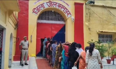 जेल में मनाया गया रक्षाबंधन, बहनों ने भाइयों से लिया सुधरने का वचन