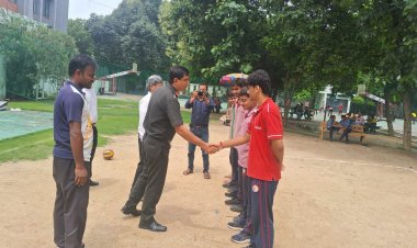 राष्ट्रीय खेल दिवस पर 16 यूपी बटालियन एनसीसी ने कराईं कई खेल प्रतियोगिताएं