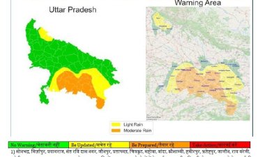 उप्र के प्रयागराज समेत कई जिलों में गरज-चमक के साथ बारिश का अलर्ट