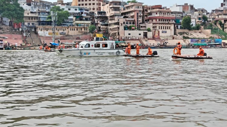 सावन के पहले सोमवार से पूर्व गंगा घाटों पर 11वीं वाहिनी एनडीआरएफ की विशेष तैनाती