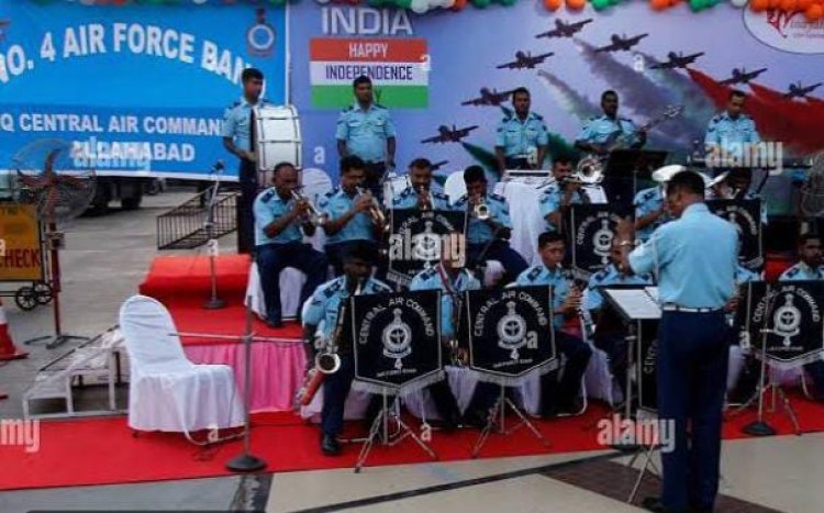 स्वतंत्रता दिवस पर अमर शहीद चंद्रशेखर आजाद पार्क में गूंजेंगी वायु सेना बैंड की देशभक्ति धुनें