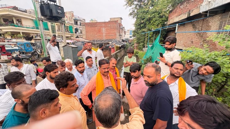 नालों पर अतिक्रमण करने वालों के खिलाफ होगी कार्रवाई : महापौर