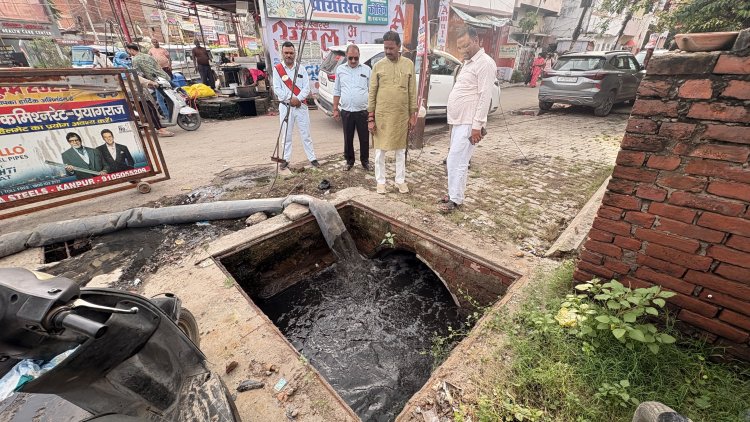 प्रयागराज : जल निकासी में बाधक अतिक्रमण काे ध्वस्त कर हटाएं : महापौर