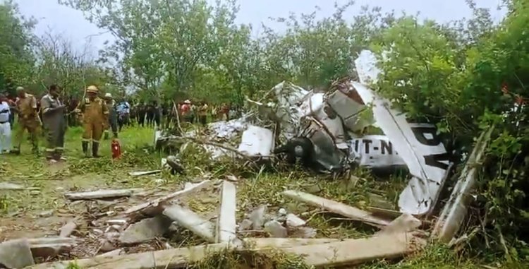 कानपुर में प्रशिक्षण विमान दुर्घटनाग्रस्त, दो पायलटों की मौत