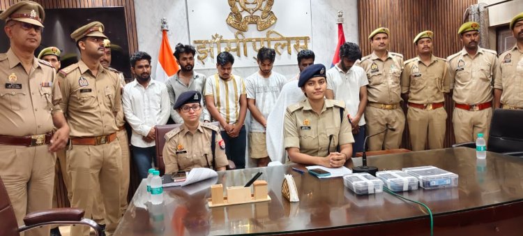 ऑनलाइन गेमिंग की आड़ में साइबर ठगी का बड़ा नेटवर्क बेनकाब, छह गिरफ्तार