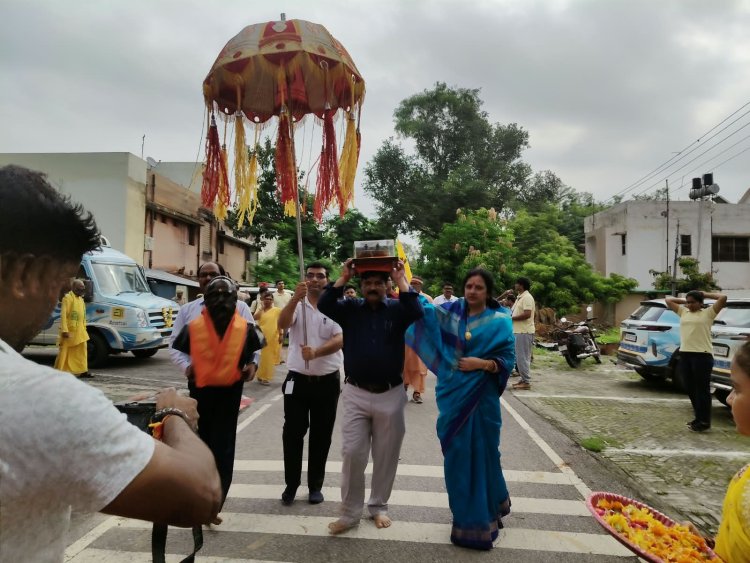 रायबरेली पहुंची चिन्मय अमृत यात्रा का हुआ स्वागत, आध्यात्मिक एवं ज्ञान परंपरा को जन जन तक पहुंचाने का अभियान