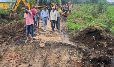 चित्रकूट में बाढ़ का पानी उतरने के बाद जनजीवन पटरी पर, युद्ध स्तर पर सफाई-राहत कार्य जारी; नुकसान का सर्वे तेज