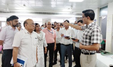 SRN अस्पताल में गंदगी, बाहर से दवा-जांच और मरीजों से पैसे मांगने की शिकायत; मंडलायुक्त ने 4 दिन में सुधार का अल्टीमेटम दिया