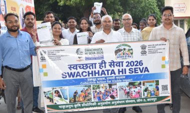 स्वच्छता सभी की सामूहिक जिम्मेदारी, स्वच्छ परिसर स्वस्थ जीवन की आधारशिला: डॉ. राघवेंद्र सिंह