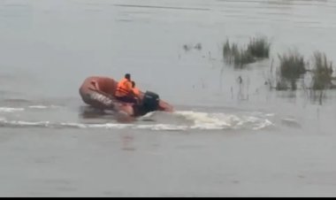 लखनऊ में गणेश विसर्जन के दौरान सई नदी में डूबे 3 युवकों के शव बरामद, SDRF ने चलाया अभियान