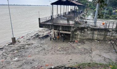 पिंडदान से पहले रामगया घाट पर सुरक्षा इंतजाम अधूरे, श्रद्धालुओं की बढ़ सकती है मुश्किल