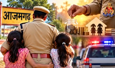 आजमगढ़ में पुलिस की संवेदनशील पहल, अनाथ हुईं दो बच्चियों के भविष्य के लिए पूरा पुलिस विभाग देगा वेतन से मदद