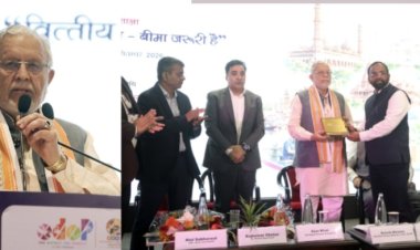 यूपी इंटरनेशनल ट्रेड शो में बीमा जागरूकता पर जोर, सुरेश खन्ना बोले- ग्रामीण और कमजोर वर्ग तक पहुंचे जानकारी