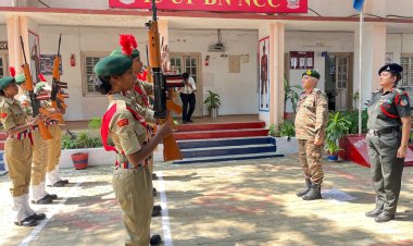 प्रयागराज में ब्रिगेडियर उपेंद्र सिंह कंडिल को विदाई, 35 साल की सैन्य सेवा और NCC योगदान को किया याद