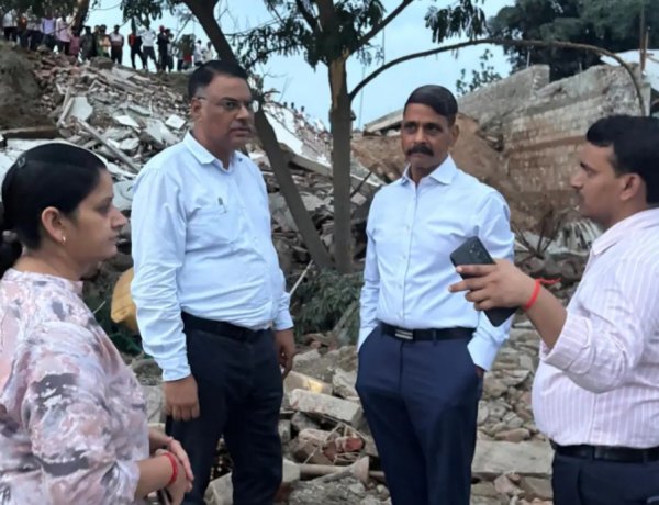 क्रेशर हादसे में 4 मजदूरों की मौत, मालिक समेत 5 नामजद; ब्लास्टिंग के कंपन से कमरा ढहने का आरोप