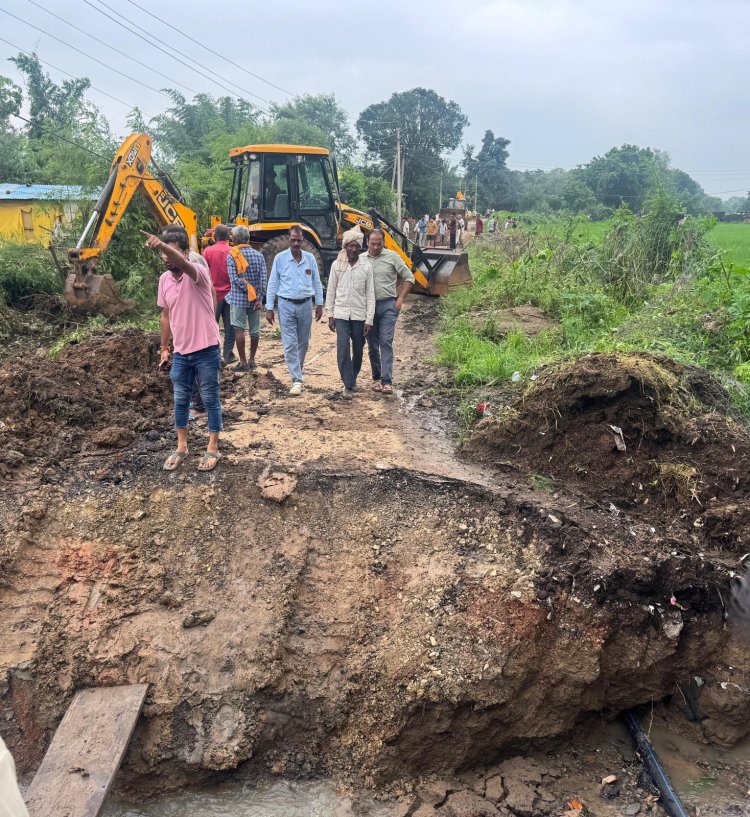 चित्रकूट में बाढ़ का पानी उतरने के बाद जनजीवन पटरी पर, युद्ध स्तर पर सफाई-राहत कार्य जारी; नुकसान का सर्वे तेज