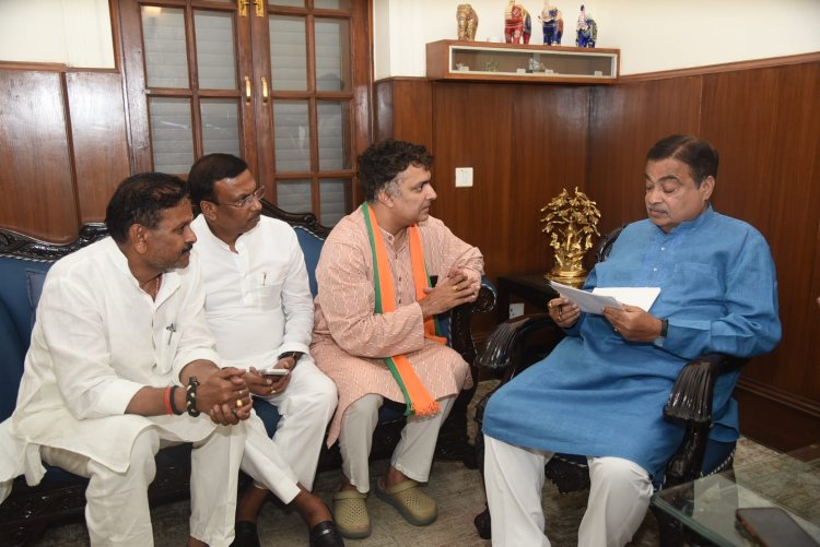 चंद्रशेखर आजाद गंगा सेतु पर बढ़ेगा ट्रैफिक तो मिलेगा नया पुल! विधायक हर्षवर्धन बाजपेयी ने नितिन गडकरी से की 2-लेन ब्रिज की मांग