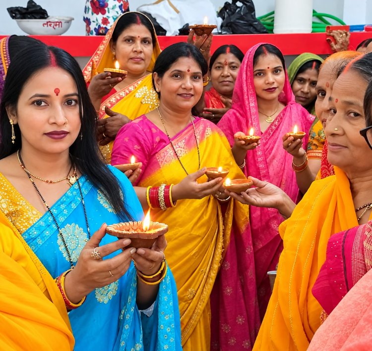 बक्सर में महिलाओं ने जलाया ‘आशीर्वाद का दीया’, पीएम मोदी के जन्मदिन पर की दीर्घायु की कामना