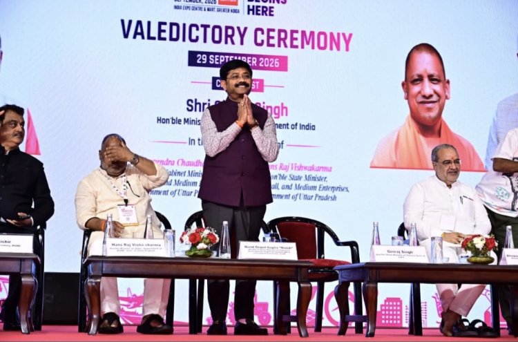 UPITS-2026 में यूपी के हुनर को ग्लोबल पहचान, नंदी बोले- स्थानीय उत्पादों के लिए खुला अंतरराष्ट्रीय बाजार