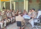 कानपुर में बिठूर नगर पंचायत अध्यक्ष पद के उपचुनाव के लिए पुलिस मुस्तैद, डीसीपी  ने दिए सुरक्षा के निर्देश