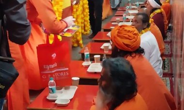 प्रयागराज के महानिर्वाणी अखाड़े में धूमधाम से मनी भगवान कपिल मुनि की जयंती, संतों ने लिया गौ संरक्षण का संकल्प