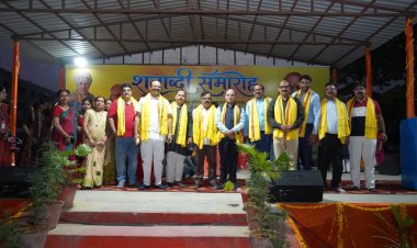 एनी बेसेंट सरस्वती विद्या मंदिर के शताब्दी समारोह में संस्कृति की झलक, तोड़िया नृत्य और कृष्ण वंदन ने मोहा मन