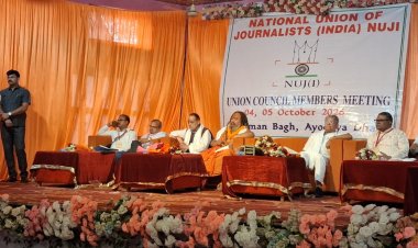 एन यू जे के दो दिवसीय राष्ट्रीय कार्य परिषद में साठ वर्षीय पत्रकारों को बीस हजार पेंशन देने की उठी मांग