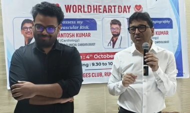 हार्ट अटैक से पहले ही मिल सकते हैं खतरे के संकेत, समय रहते जांच और बचाव जरूरी: डॉ. संतोष कुमार