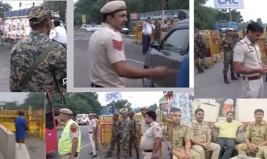 जंतर-मंतर पर प्रस्तावित प्रदर्शन को लेकर पुलिस अलर्ट, तीन कंपनी PAC तैनात; दिल्ली आने-जाने वालों की बढ़ी मुश्किलें