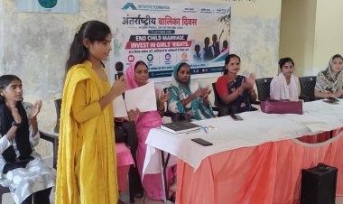 लखनऊ के काकोरी में बाल विवाह के खिलाफ जागरूकता रैली, 80 लड़कियों और महिलाओं ने लिया हिस्सा