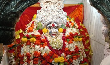 वाराणसी: शारदीय नवरात्रि के दूसरे दिन संयम, सदाचार की देवी ब्रम्हचारिणी के दरबार में उमड़ा आस्था का सैलाब