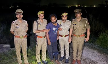 बलिया में पुलिस मुठभेड़, कथित गौ तस्कर सुगनी नट घायल होकर गिरफ्तार
