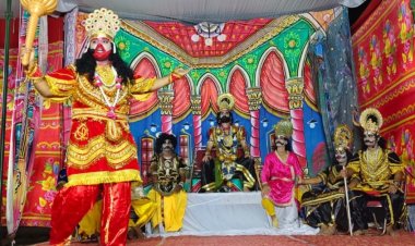 मीरजापुर की रामलीला में लक्ष्मण शक्ति प्रसंग देख भावुक हुए दर्शक, कुंभकर्ण वध पर गूंजे जयकारे