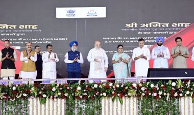 यमुनोत्री से प्रयागराज के संगम तक यमुना को स्वच्छ करने का लक्ष्य, अमित शाह ने ₹8,941 करोड़ की परियोजनाओं का किया शुभारंभ