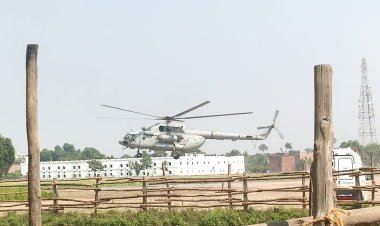 प्रधानमंत्री मोदी के वाराणसी दौरे को लेकर सुरक्षा व्यवस्था चाक-चौबंद, हेलीकॉप्टर का टच एंड गो रिहर्सल