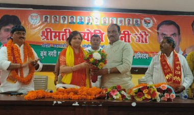 प्रयागराज: भाजपा में पिछड़ा वर्ग को मिला वास्तविक सम्मान, बोलीं ज्योति सोनी