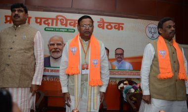 उत्तर प्रदेश में प्रचण्ड बहुमत से तीसरी बार बनाएंगे भाजपा सरकार: विनोद तावड़े