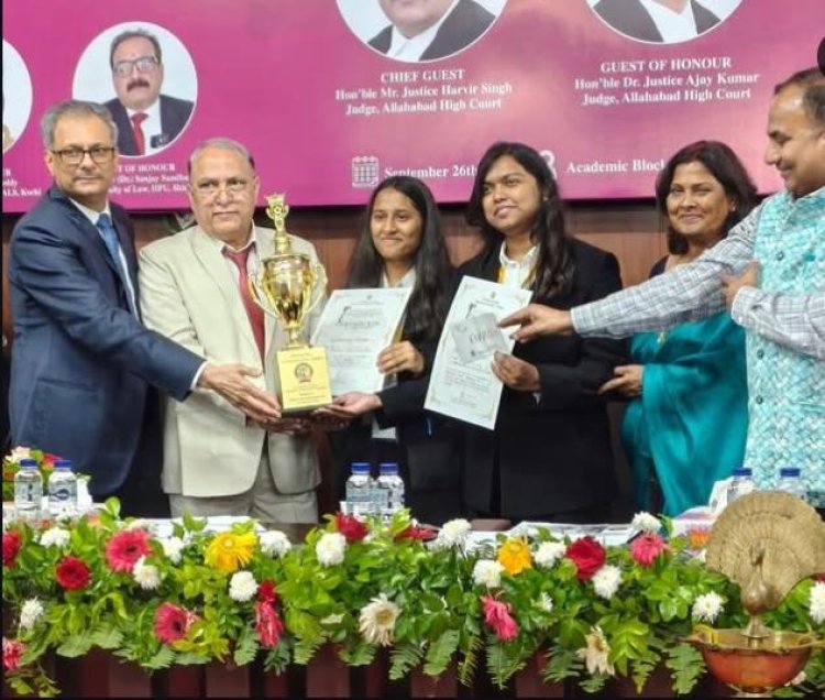अंतरराष्ट्रीय डिबेट प्रतियोगिता में इलाहाबाद विश्वविद्यालय की मुस्कान-कृति ने हासिल किया दूसरा स्थान