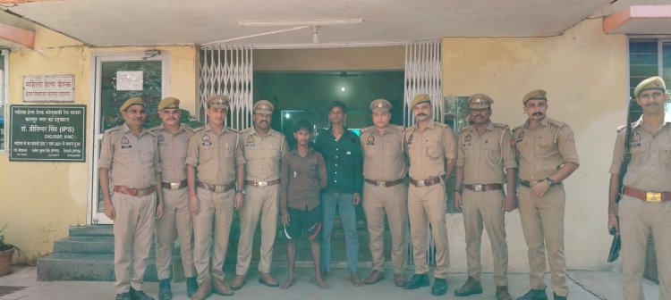 कानपुर में महिला से चेन लूट का 24 घंटे में खुलासा, CCTV की मदद से दो आरोपी गिरफ्तार; सोने की चेन बरामद