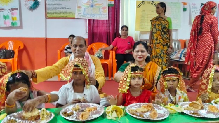कन्या पूजन बालिकाओं के सम्मान और सशक्तीकरण का संदेश: बांके बिहारी पाण्डेय