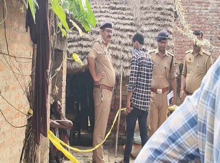 श्रावस्ती में गर्भवती बहू की हत्या का आरोप, ससुर हिरासत में; टीकाकरण के लिए मायके जाने पर हुआ विवाद