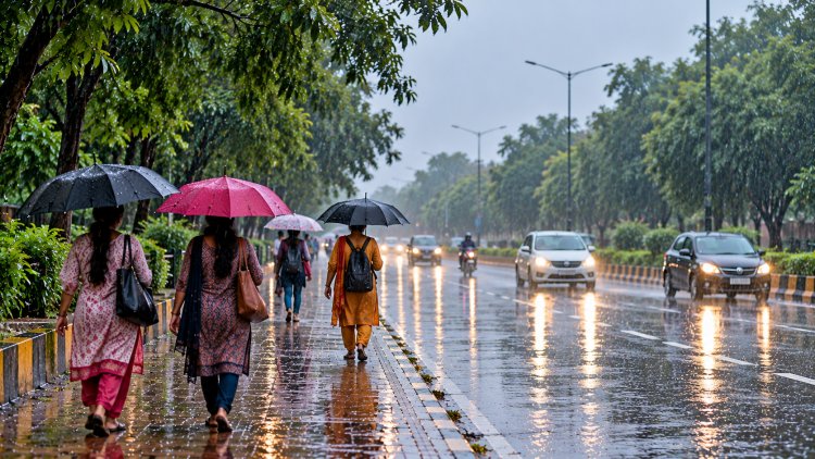 यूपी में बारिश ने बदला मौसम का मिजाज, दिन के तापमान में 9 डिग्री तक गिरावट; प्रयागराज में अक्टूबर का दूसरा सबसे ठंडा दिन